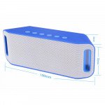 Wholesale MegaBass Portable Bluetooth Wireless Speaker S204 (White)